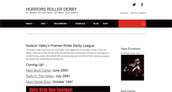 Desktop Screenshot of horrorsrollerderby.com
